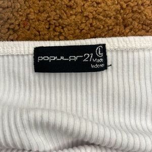 White Button Bodysuit🤍